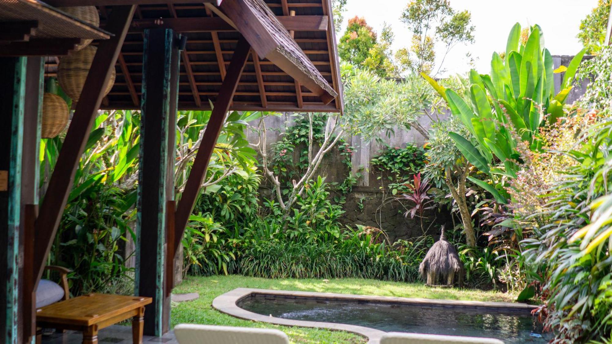 Tejaprana Bisma - Chse Certified Hotell Ubud Eksteriør bilde A view of the resort's gardens