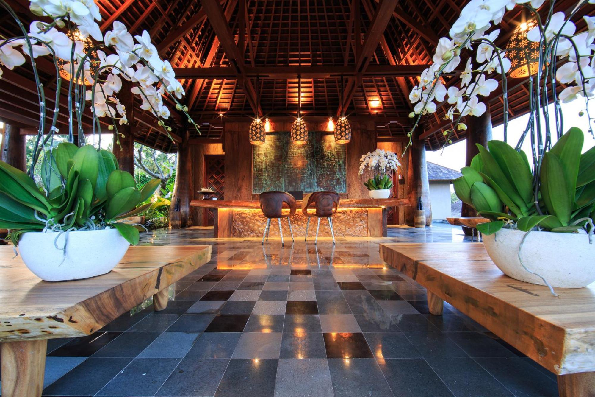 Tejaprana Bisma - Chse Certified Hotell Ubud Eksteriør bilde The lobby of the resort