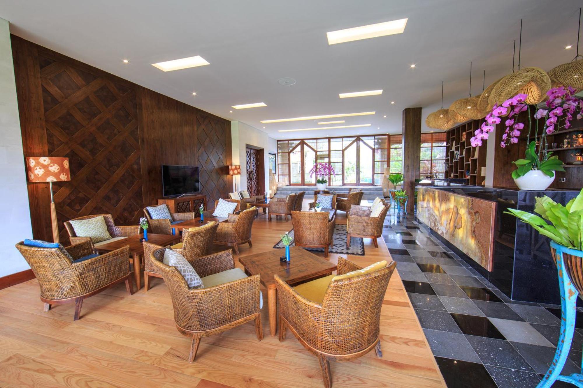 Tejaprana Bisma - Chse Certified Hotell Ubud Eksteriør bilde The lounge at the airport