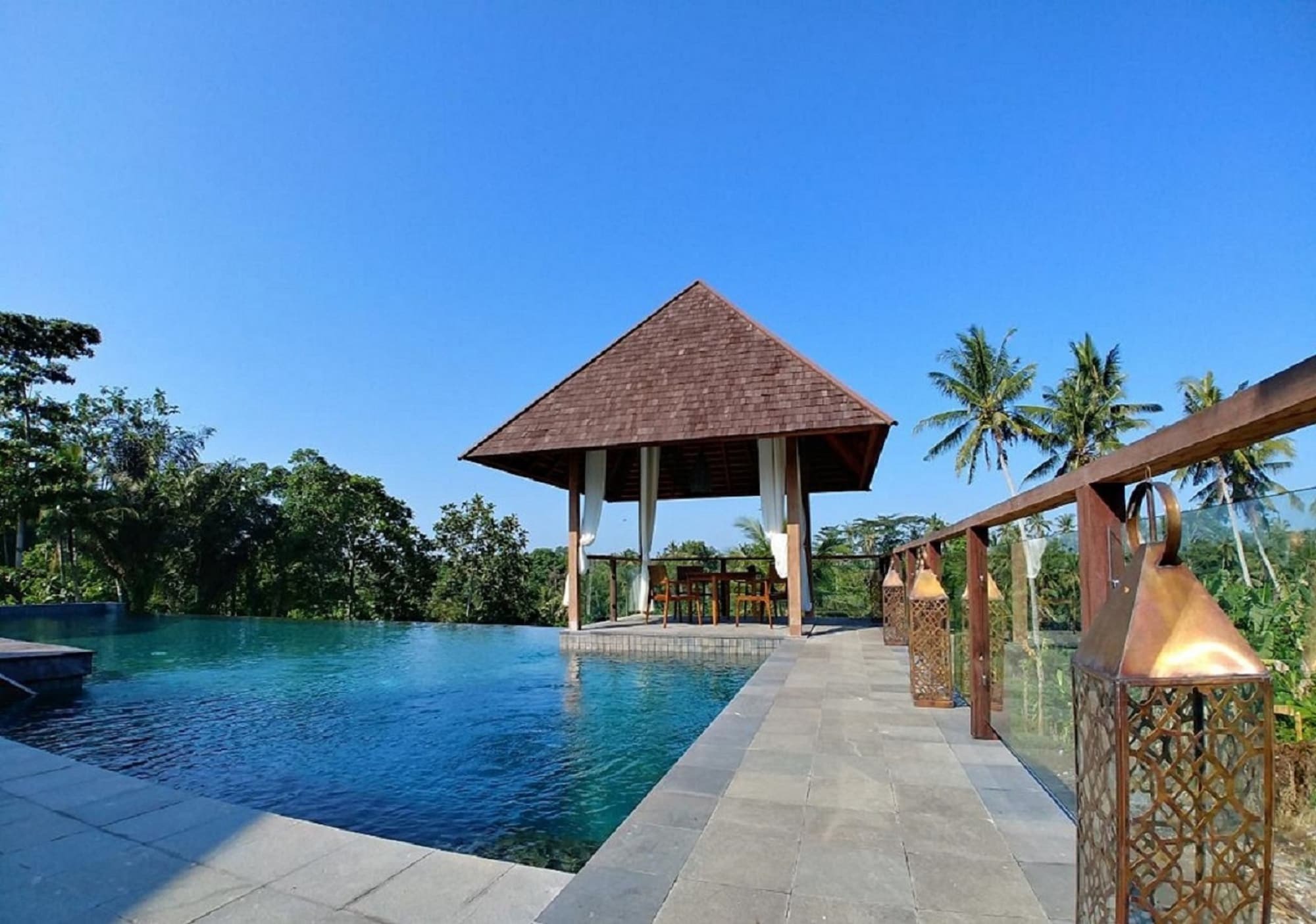 Tejaprana Bisma - Chse Certified Hotell Ubud Eksteriør bilde The swimming pool at the resort